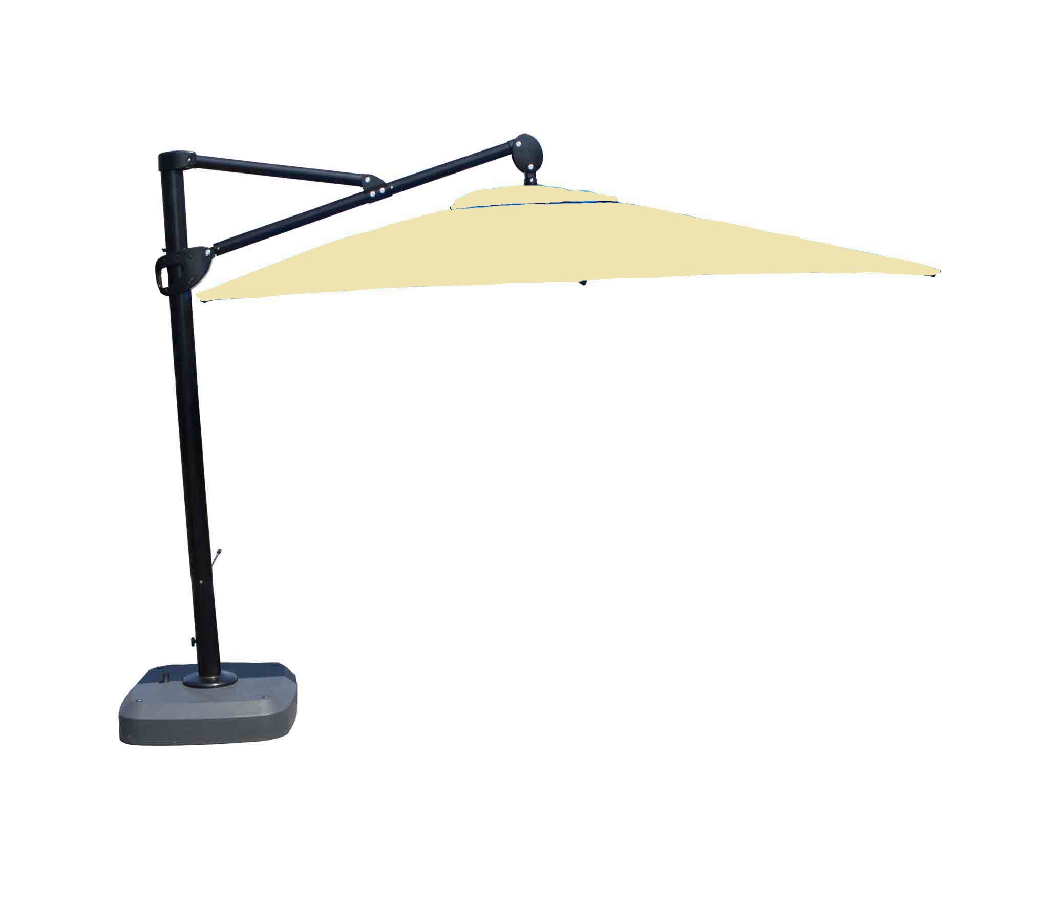 Chelsea 10 Ft Square Cantilever Canvas By Cabana Coast Lakeshore Living