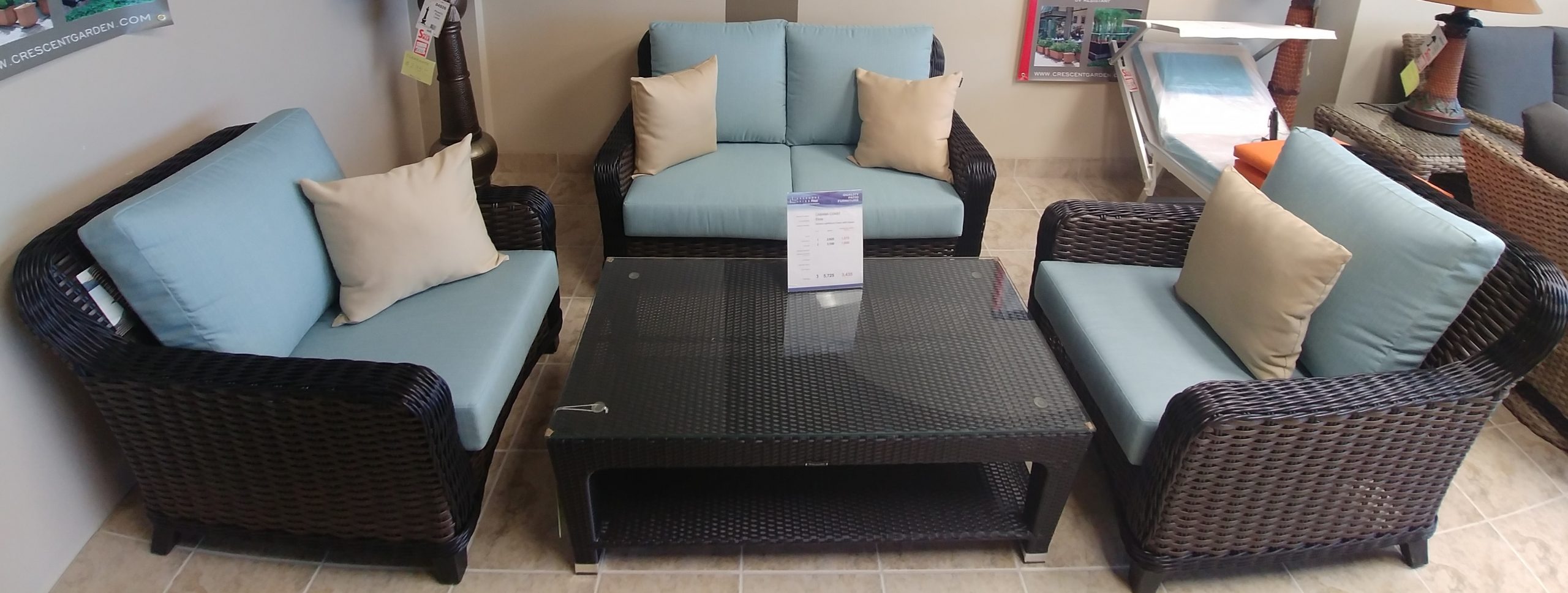 Elora Set Loveseat Deep Seating 2 Clearance Lakeshore Living