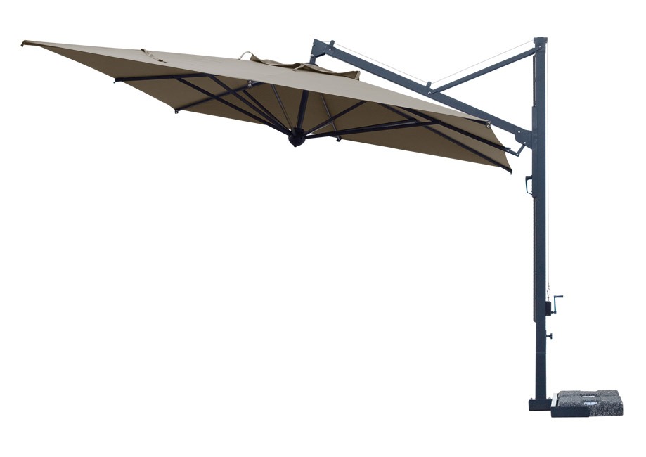Galileo 3m X 4m Rectangular Cantilever, Rectangular Cantilever Umbrella
