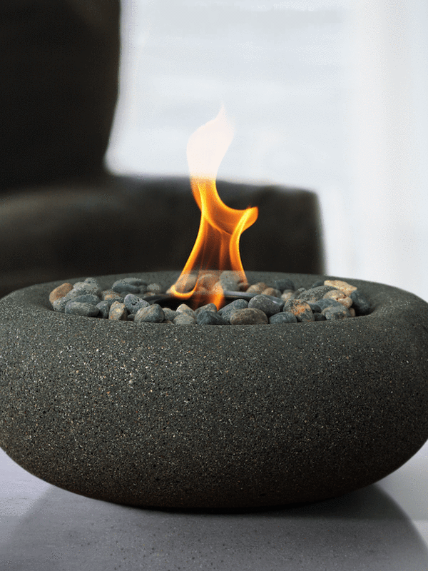 Zen Fire Bowl Table Top Graphite, What Is A Gel Fire Pit Used For